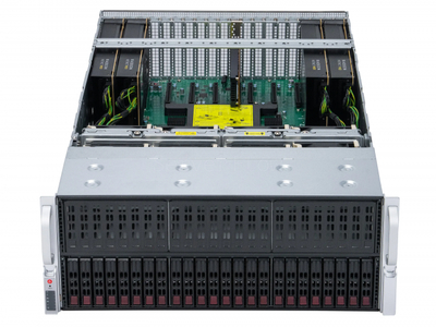 OEM-пример серверной платформы для AI-серверы на 4 GPU из каталога ServerFlow