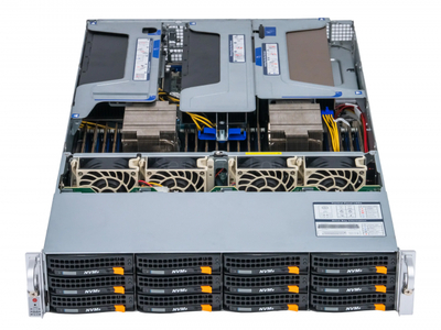 OEM-пример серверной платформы для NVIDIA A100 из каталога ServerFlow
