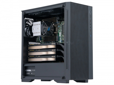OEM-пример серверной платформы для NVIDIA RTX A5000 из каталога ServerFlow